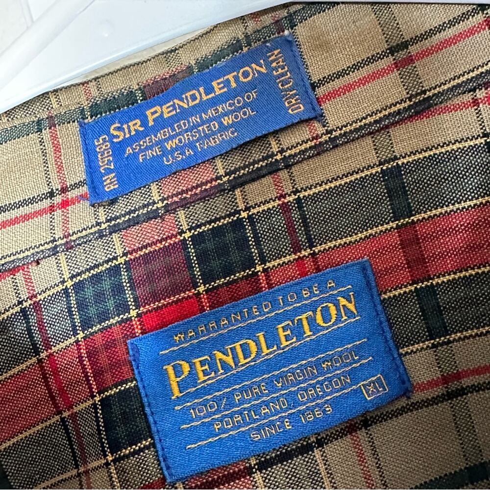 Pendleton Sir Pendleton Pure Virgin Wool Long Sle… - image 3
